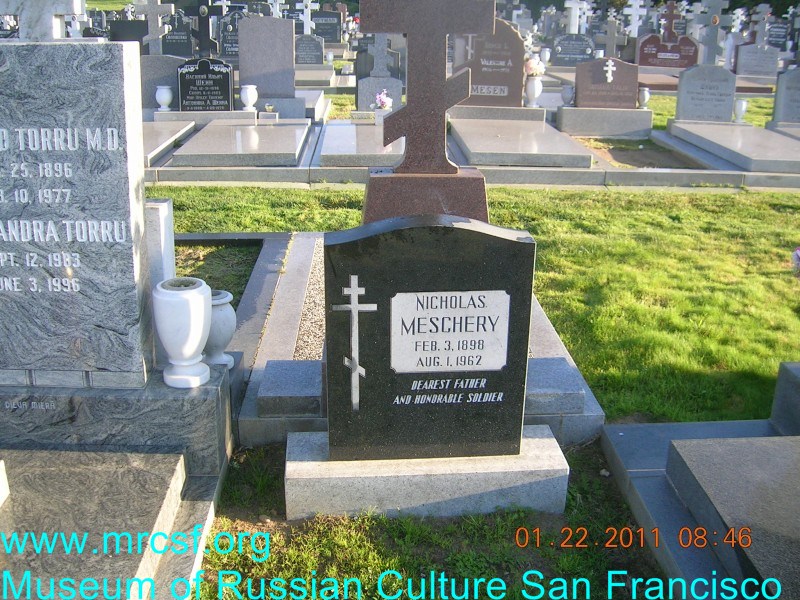 Могила/надгробие МЕШЕРИ Николай