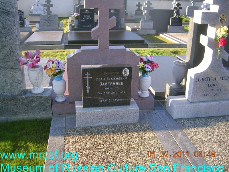 Grave/tombstone of ZAVER Иван Семенович
