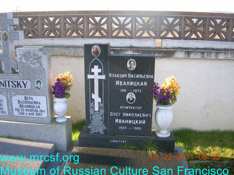 Grave/tombstone of IVANITSKY Олег Николаевич