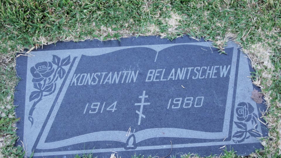 Grave/tombstone of BELANITSCHEW Константин Konstantin