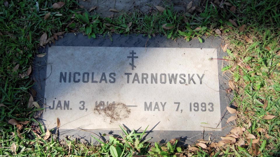 Grave/tombstone of TARNOWSKY Nicolas