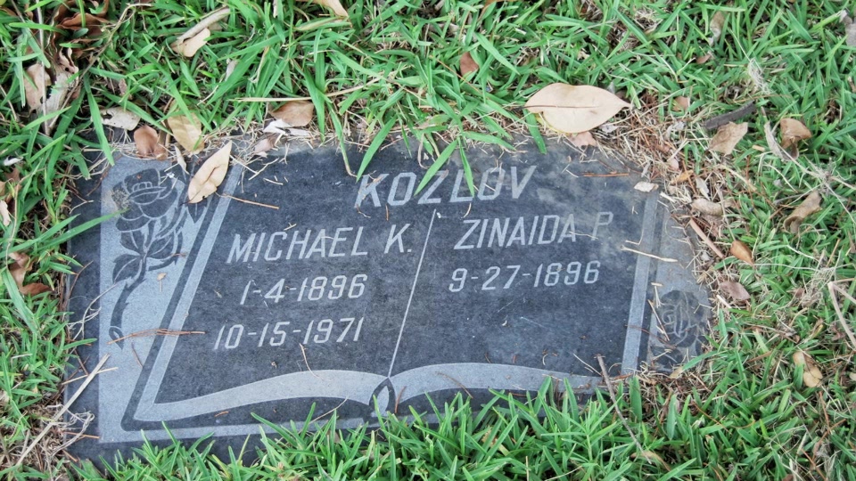 Grave/tombstone of KOZLOV Michael K.