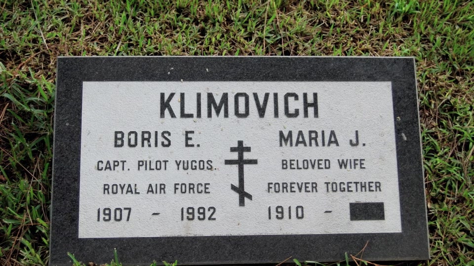 Grave/tombstone of KLIMOVICH Maria J.