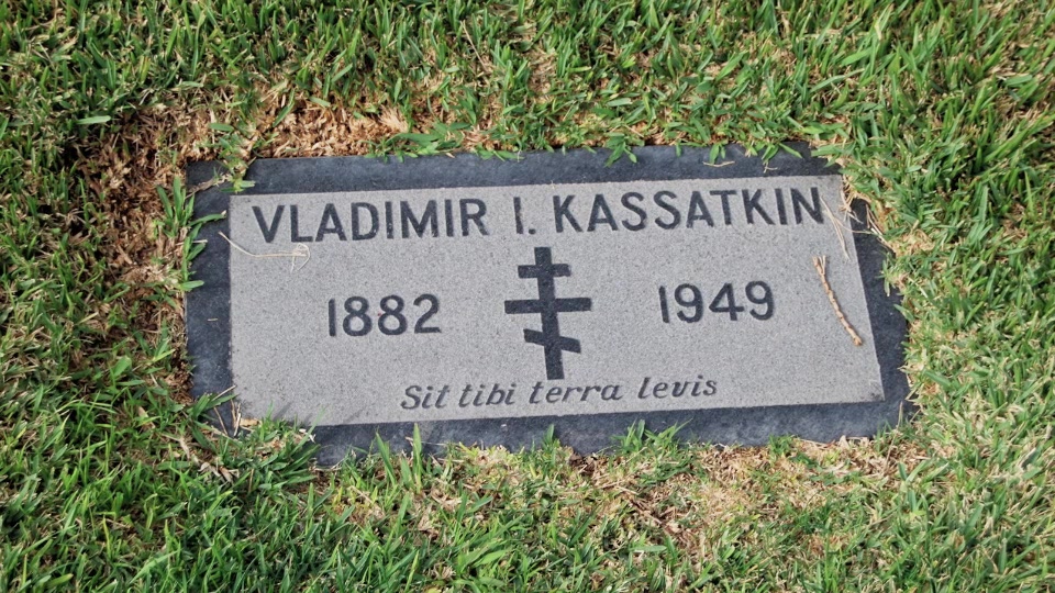 Могила/надгробие КАССАТКИН Vladimir I.