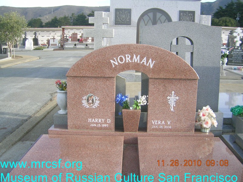 Grave/tombstone of NORMAN Vera V.