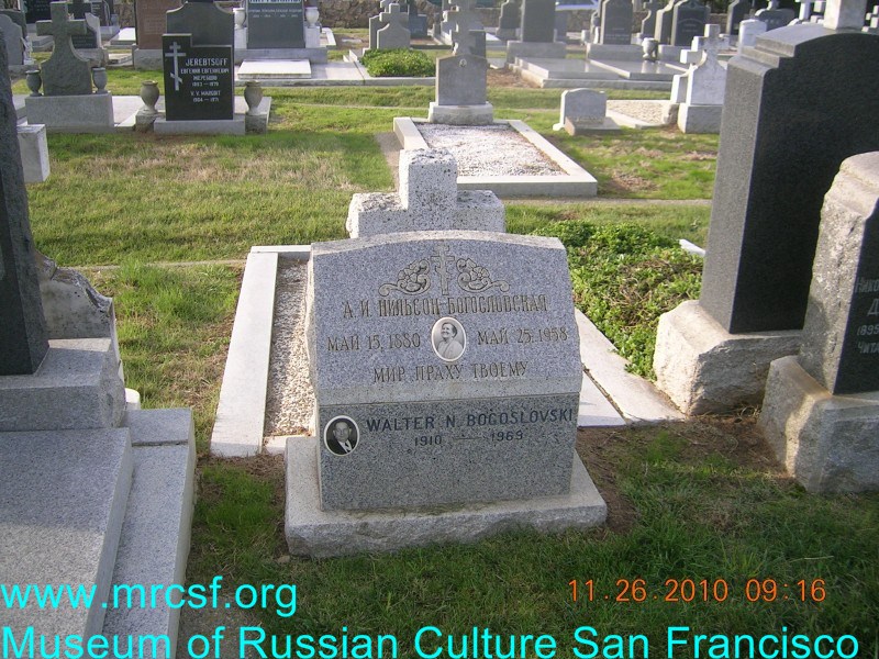 Grave/tombstone of BOGOSLOVSKI Walter N.