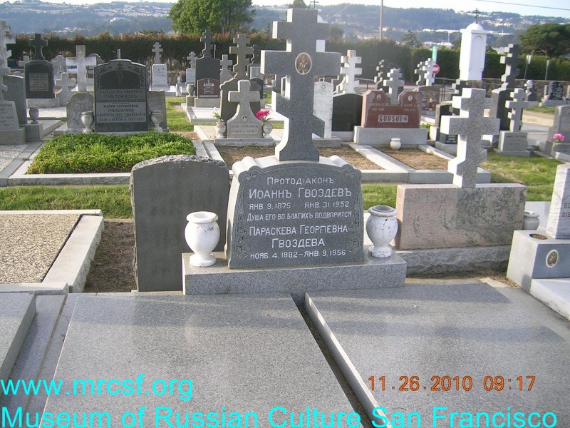Grave/tombstone of GVOSDEV Victor I.