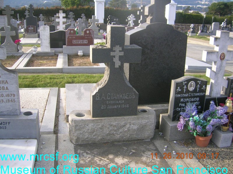 Grave/tombstone of STANKEEV В.А.