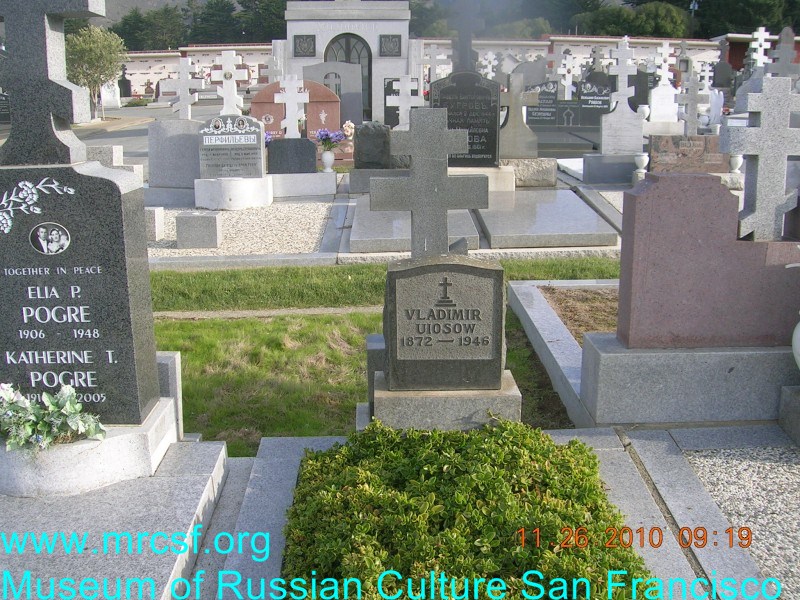 Grave/tombstone of UIOSOW Vladimir