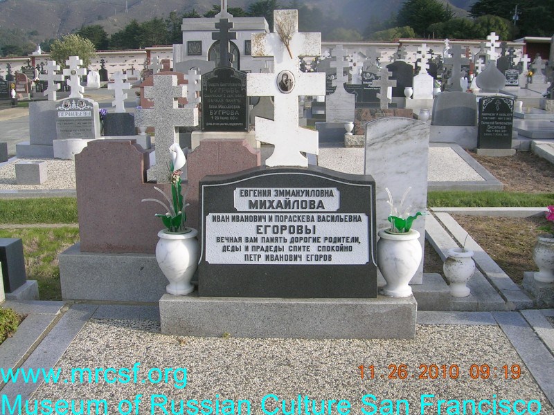 Могила/надгробие ЕГОРОВ Петр Иванович