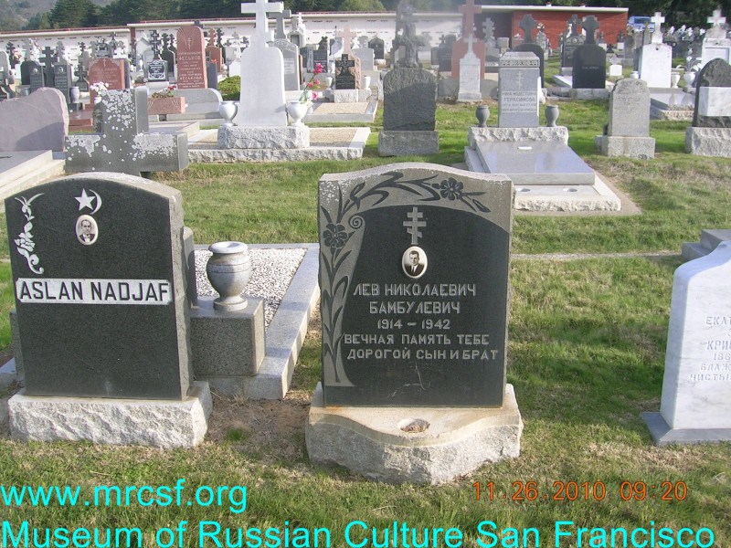 Grave/tombstone of BAMBULEVICH Лев Николаевич