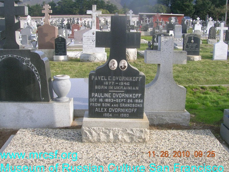 Могила/надгробие ДВОРНИКОВ Alex