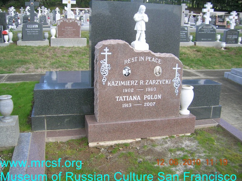 Grave/tombstone of ZARZYCKI Kazimierz R.