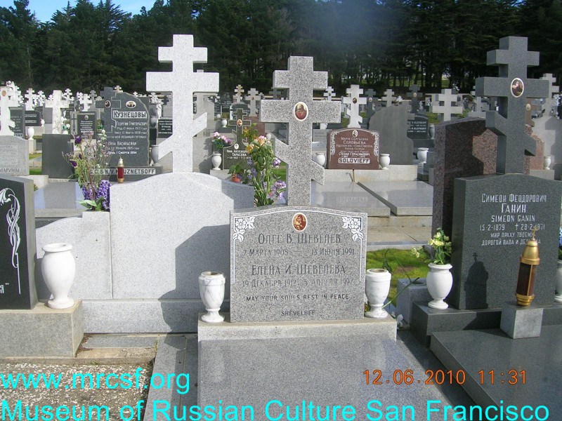 Могила/надгробие ШЕВЕЛЕВА Елена И.