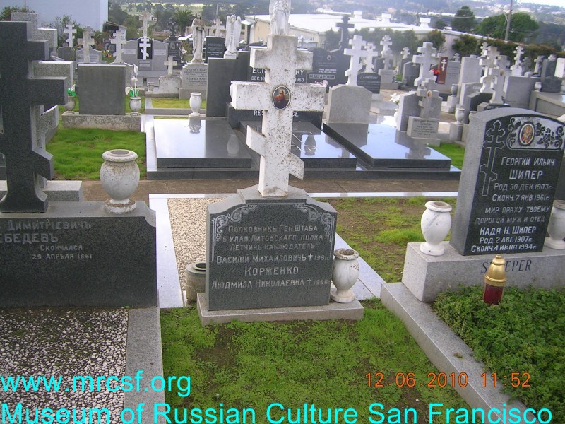 Могила/надгробие КОРЖЕНКО Василий Михайлович