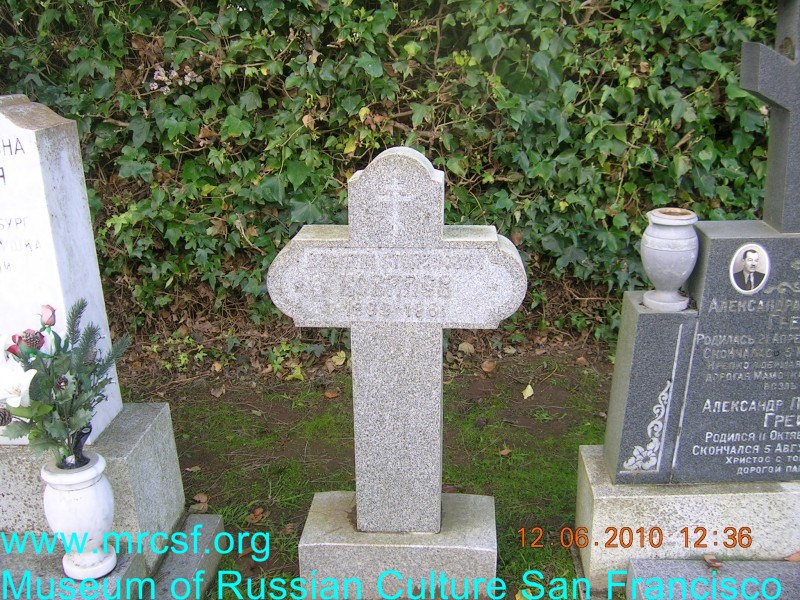 Grave/tombstone of KOVALEFF Василий Степанович