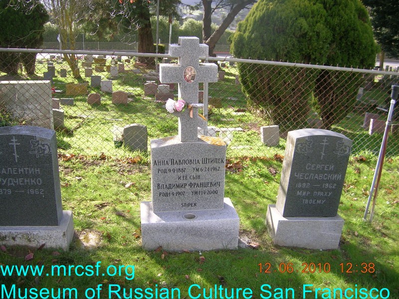 Grave/tombstone of STIPEK Владимир Францевич