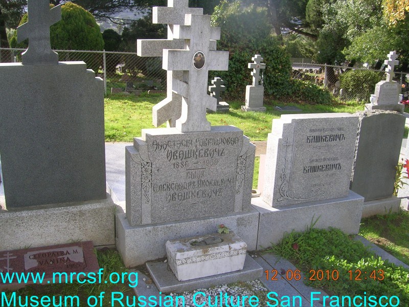 Grave/tombstone of IVASHKEVICH Александр Яковлевич
