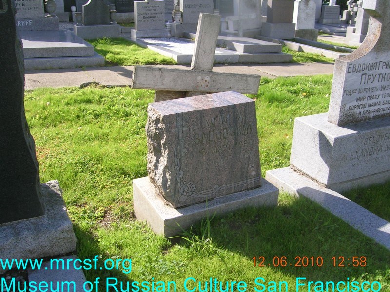 Grave/tombstone of ZADOVSKY Николай