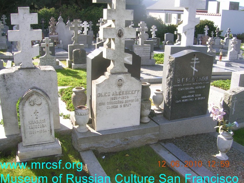 Могила/надгробие АЛЕКСЕЕВ Олег