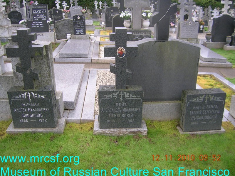 Могила/надгробие СЕНКОВСКИЙ Александр Иванович