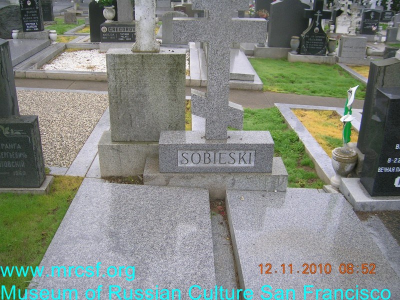 Grave/tombstone of SOBIESKI 