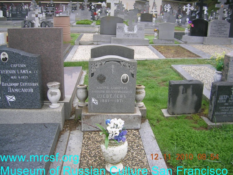 Grave/tombstone of SHEVELEFF Клавдий Валентинович