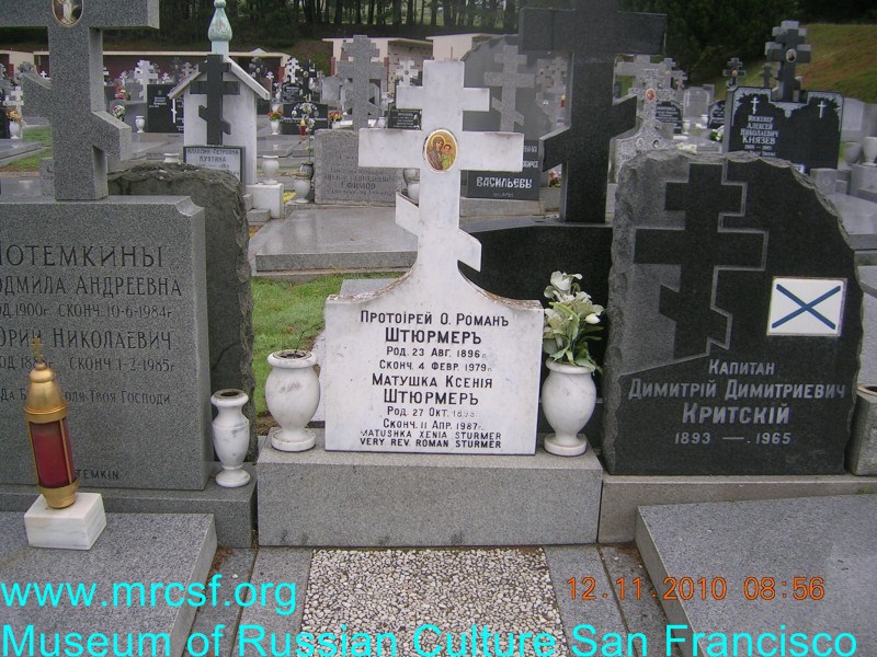 Grave/tombstone of STURMER Роман