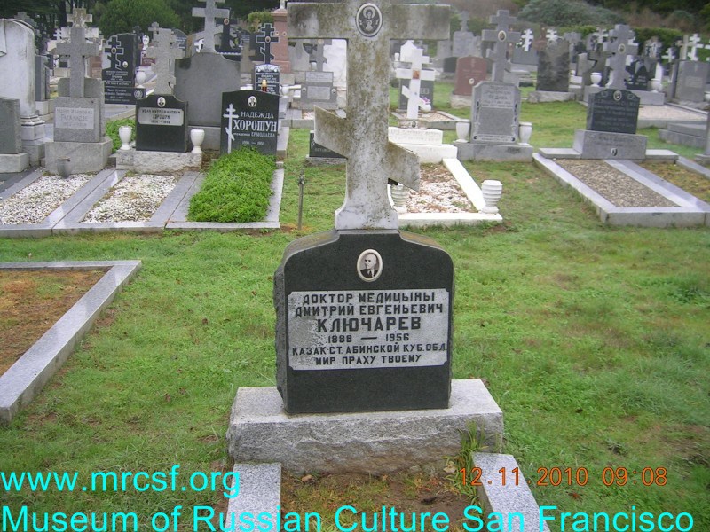 Grave/tombstone of KLIUCHAREFF Дмитрий Евгеньевич