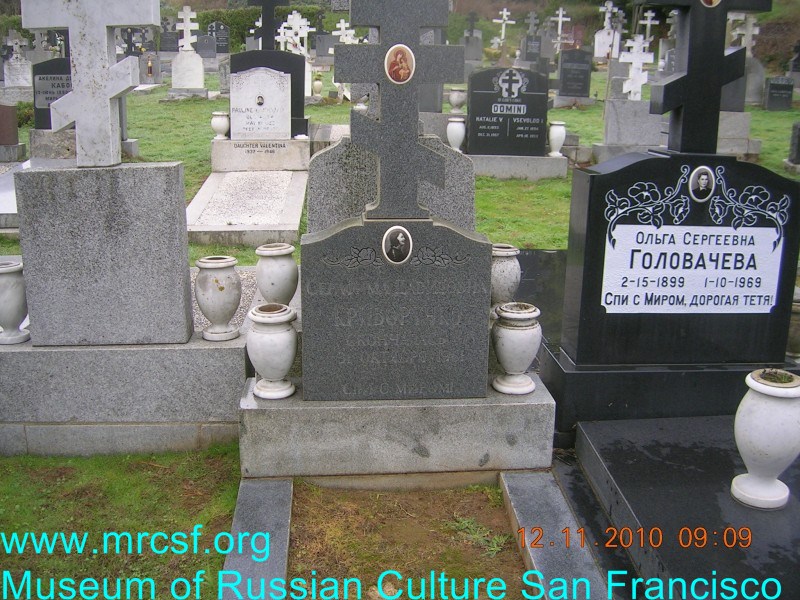 Grave/tombstone of KRIVORUCHKO Серафима Давидовна