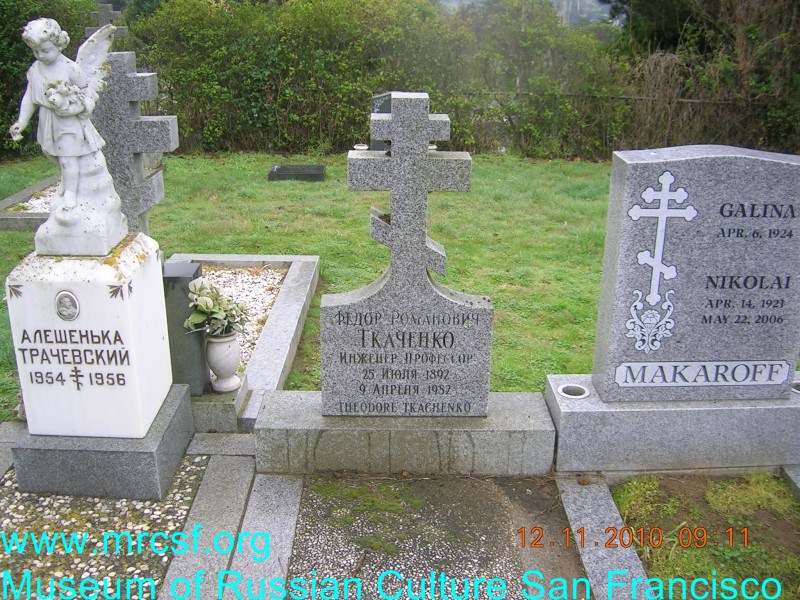 Grave/tombstone of TKACHENKO Федор Романович ( Theodore)