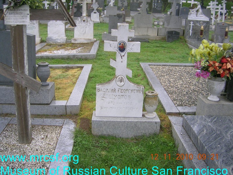 Grave/tombstone of SHUSTOFF Василий Георгиевич