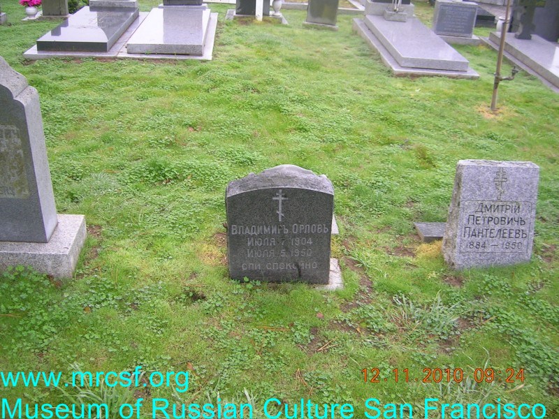 Grave/tombstone of ORLOFF Владимир