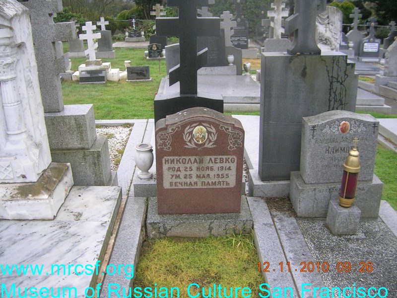 Grave/tombstone of LEVKO Николай