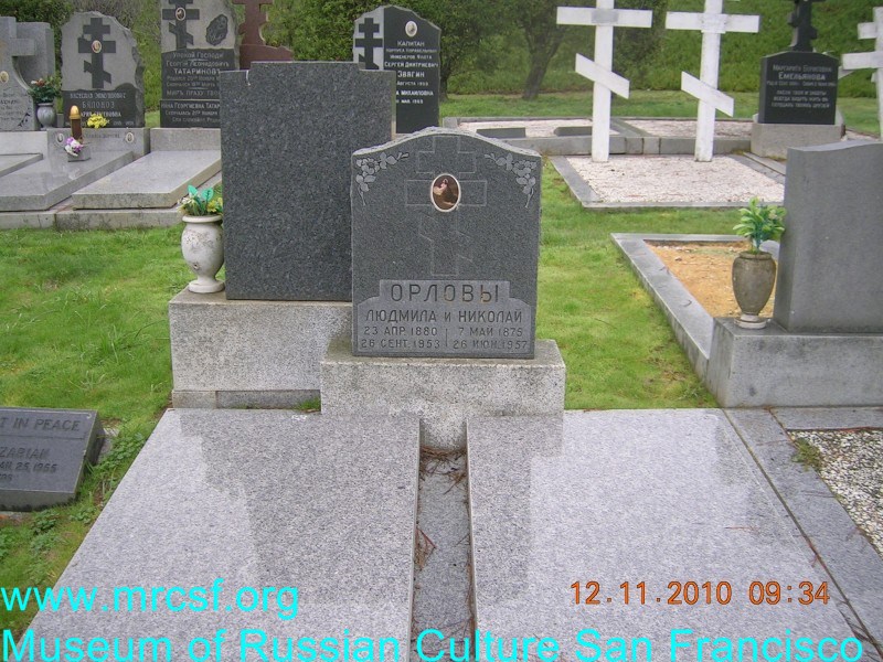 Grave/tombstone of ORLOFF Николай