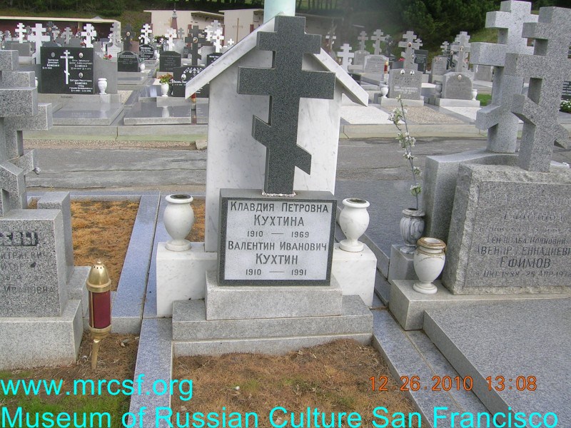 Могила/надгробие КУХТИН Валентин Иванович