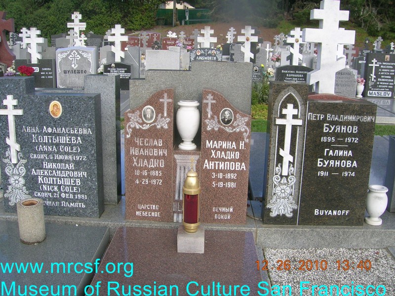 Grave/tombstone of HLADKO Чеслав Иванович