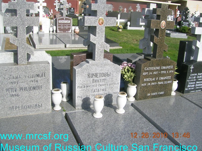 Grave/tombstone of KOCHETOFF Виктор