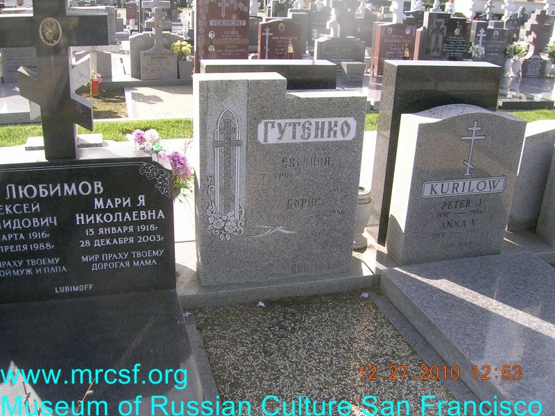 Grave/tombstone of GOOTENKO Борис