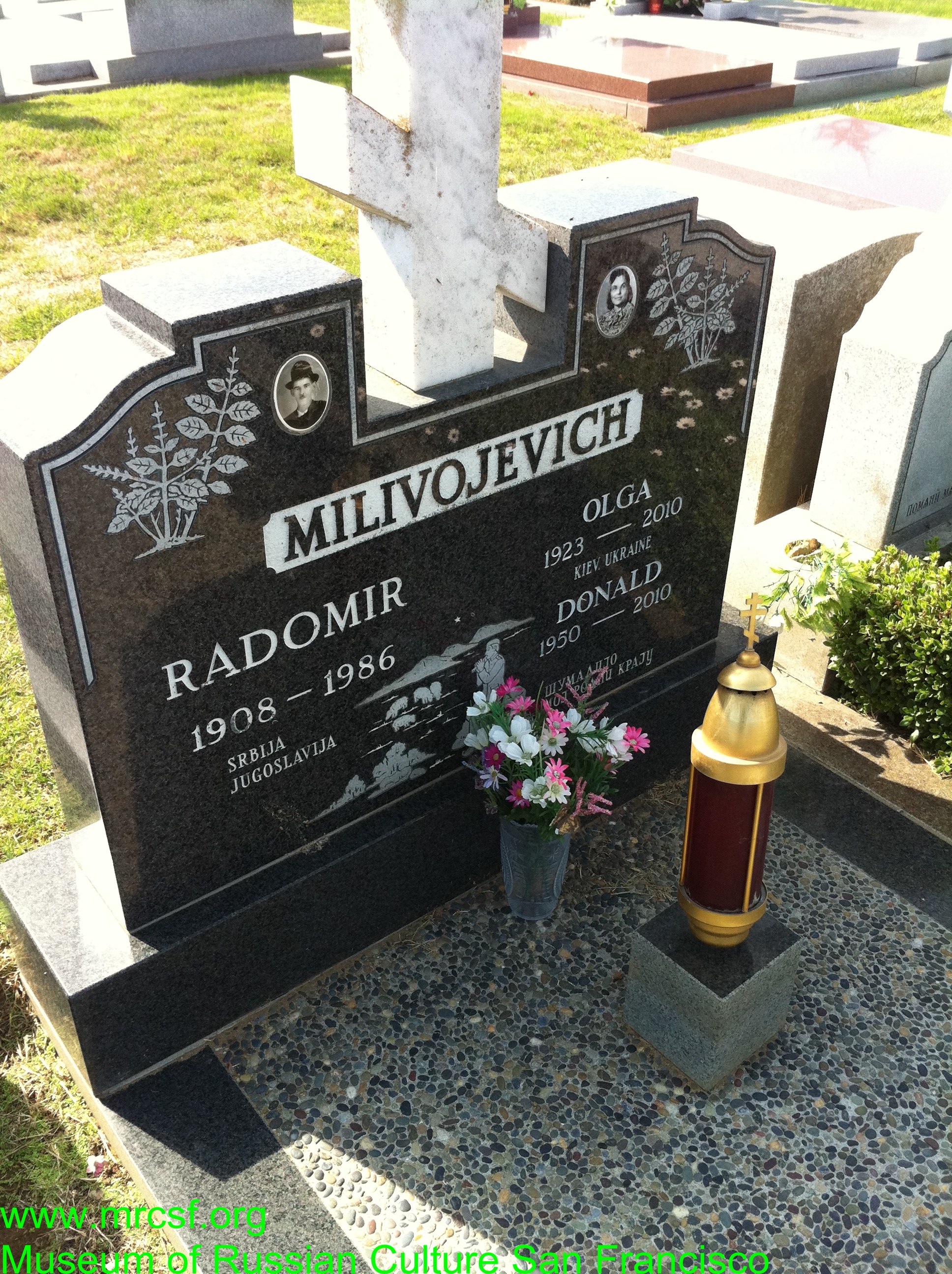 Grave/tombstone of MILIVOJEVICH Donald