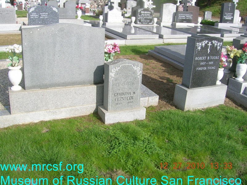 Могила/надгробие КУЗНЕЦОВ Александр В.