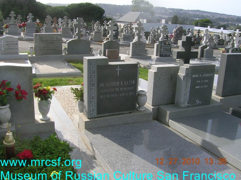 Grave/tombstone of KLEIN Alfred K.