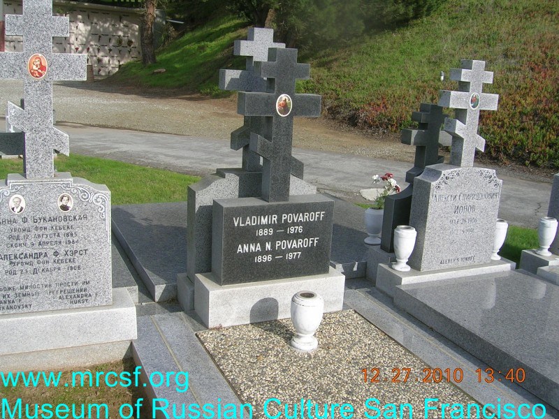 Grave/tombstone of POVAROFF Анна Н.