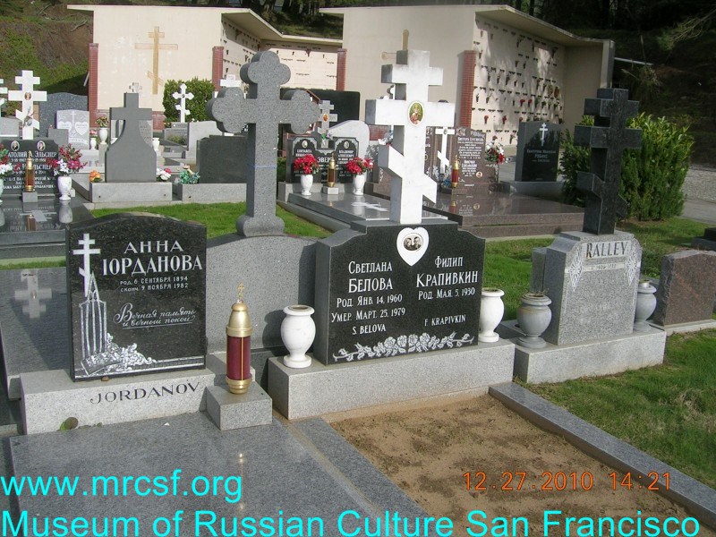 Grave/tombstone of BELOVA Светлана