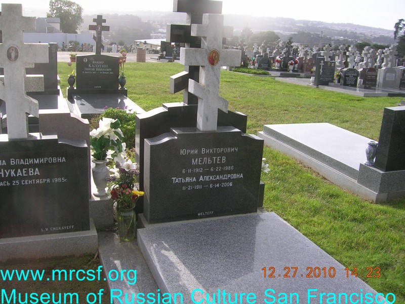 Grave/tombstone of MELTEFF Юрий Викторович