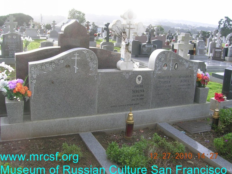 Grave/tombstone of CHUKREEFF Николай Н.
