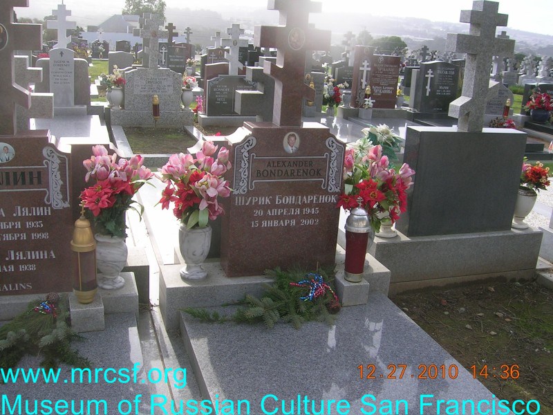 Grave/tombstone of BONDARENOK Александр