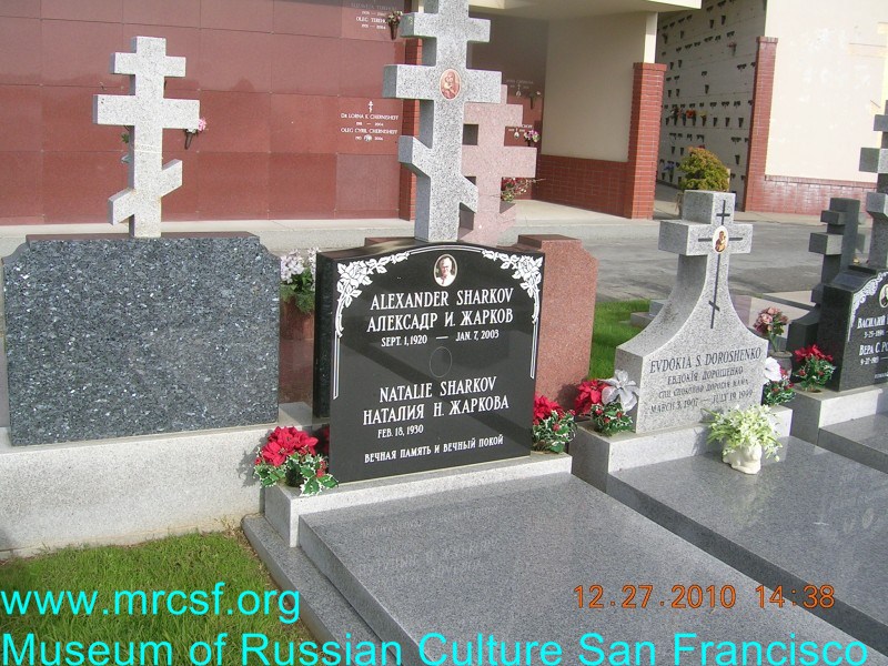 Grave/tombstone of SHARKOV Александр И.