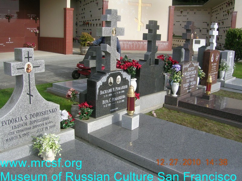 Grave/tombstone of ROMANZOV Василий Н.
