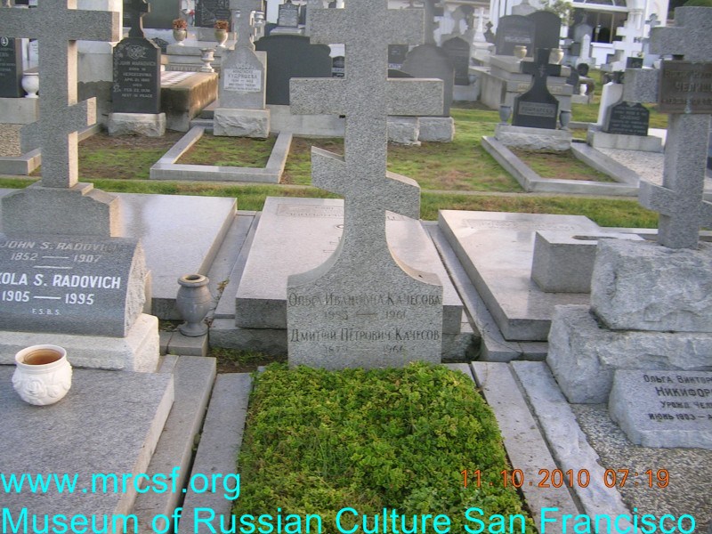 Могила/надгробие КАЧЕСОВА Ольга Ивановна